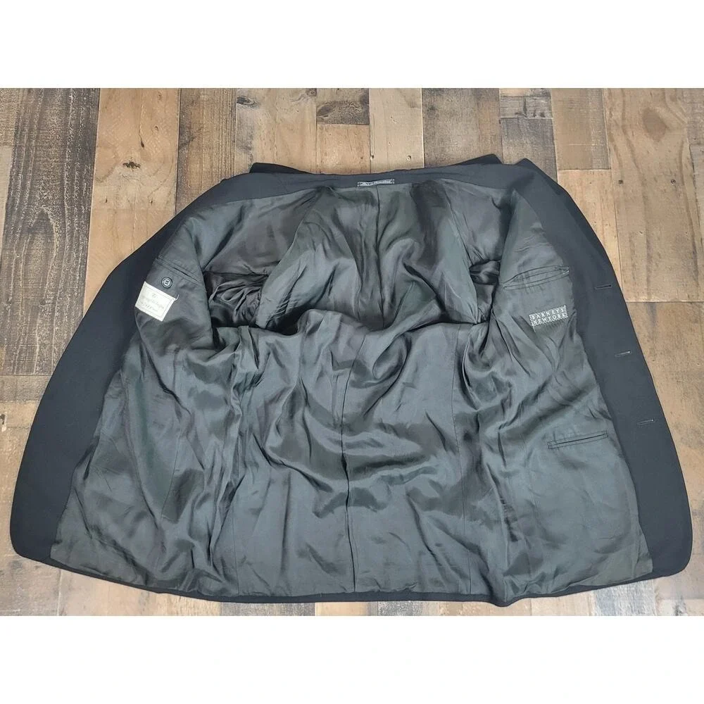 Zegna suit jacket button